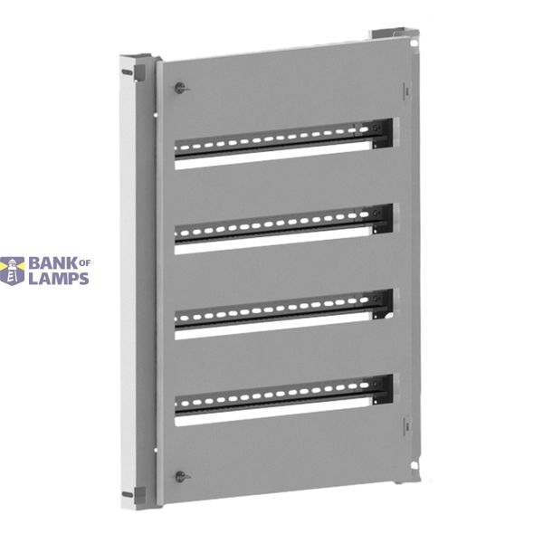 Modular chassis 5-rows each 36 MW, swingable, with DIN-rails image 1