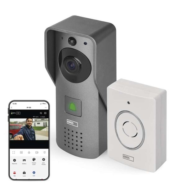 GoSmart Wireless video doorbell IP-09C with WiFi image 1