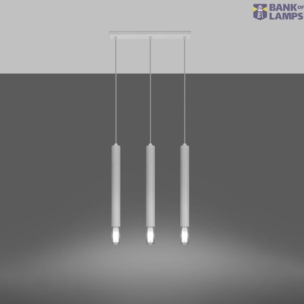 HANGING LAMP WEZYR 3 WHITE G9 3X40W IP20 image 2