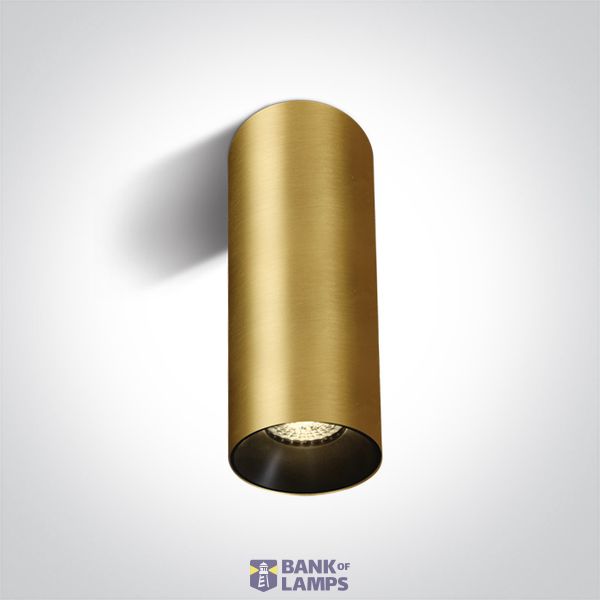 BRUSHED BRASS GU10 10W DARK LIGHT image 1