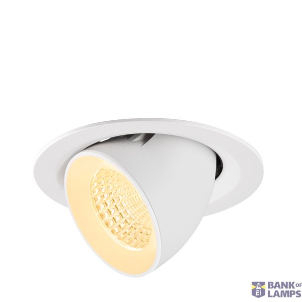 NUMINOS© GIMBLE M, recessed ceiling light, 3000K, 55ø, wh image 1