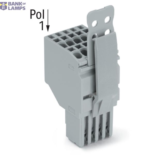 2020-208/144-000 2-conductor female connector; Push-in CAGE CLAMP®; 1.5 mm² image 1