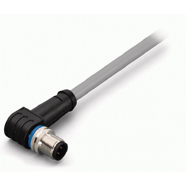 Power cable M12B socket straight 4-pole image 2