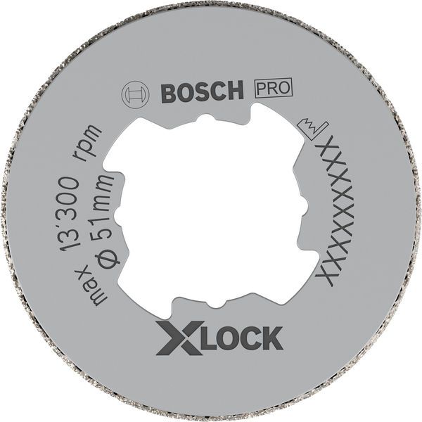 X-LOCK Diamond Cutter Best for Ceramic Dry Speed 51x35 image 1