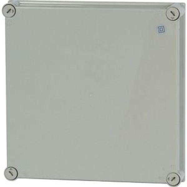 D150-CI44-RAL7035 Covers, RAL7035, HxWxD=375x375x50mm image 4