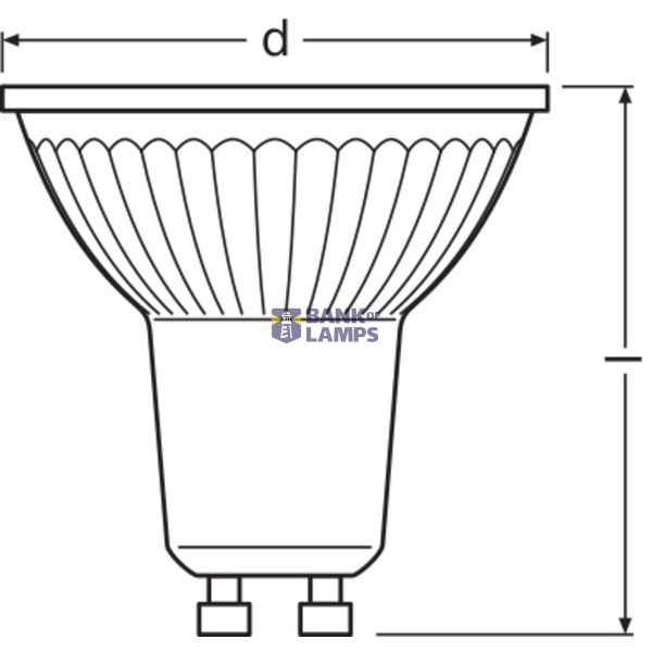 PARATHOM® DIM PAR16 35 36 ° 3.4 W/3000 K GU10 image 8