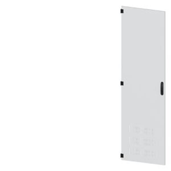 SIVACON, door, left, ventilated, IP40, H: 2200 mm, W: 600 mm, RAL 7035 image 2