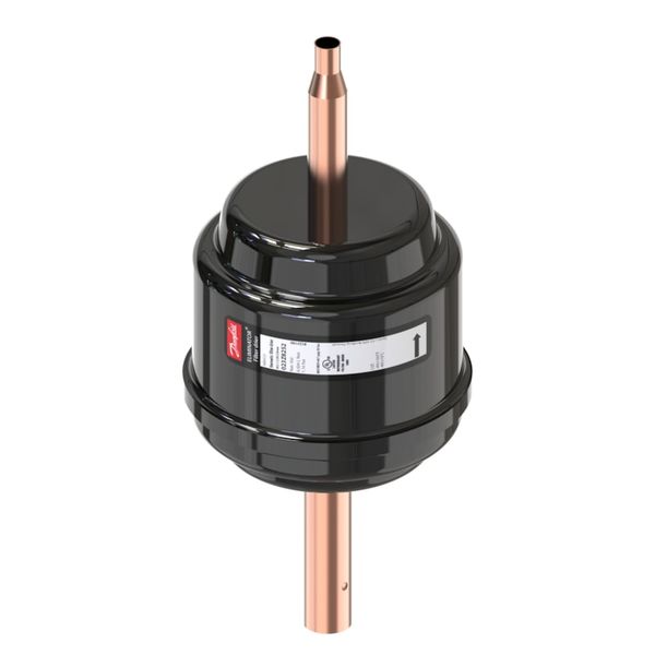 Hermetic filter drier, DCL, 1.5 cu.in, Copper image 1