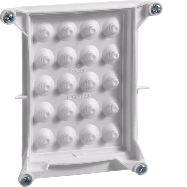 Cable entry plate,univers, for enclosure IP44 / IP54, back side, D160 image 1