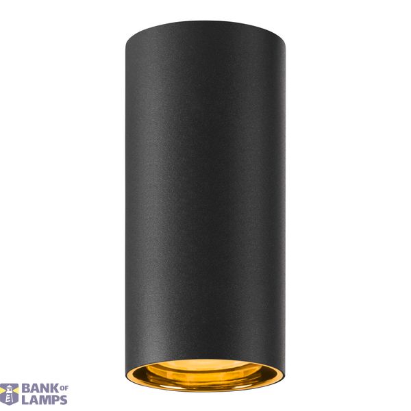 ASTO TUBE, ceiling-mounted light, cylindrical, GU10, 1x max. 10 W, black image 4