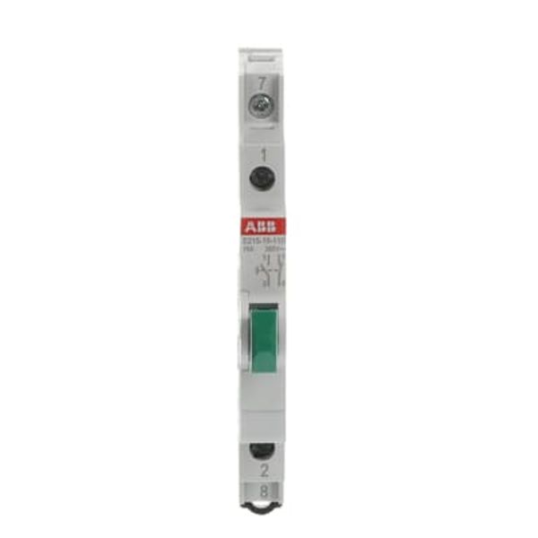 Pushbutton green 16A 1NO+1NC E215-16-11D image 2