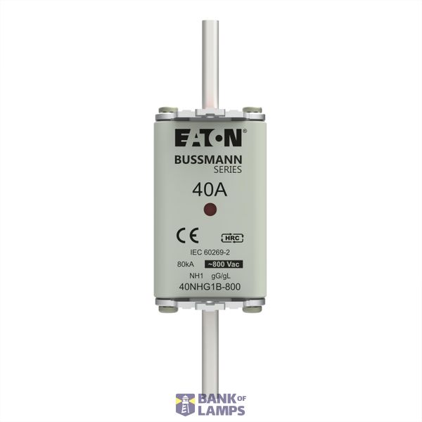Fuse-link, LV, 40 A, 800 V AC, NH1, Class gG/gL image 6
