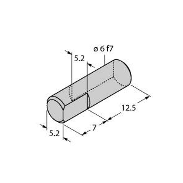 Accessories Adapter Hollow Shaft/Solid Shaft   HSA-M6-QR14 image 1