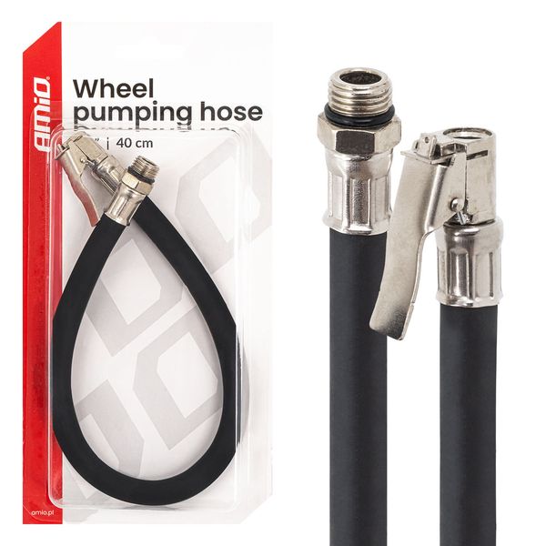 Wheel pumping hose set 1/4" AMIO-04503 image 1
