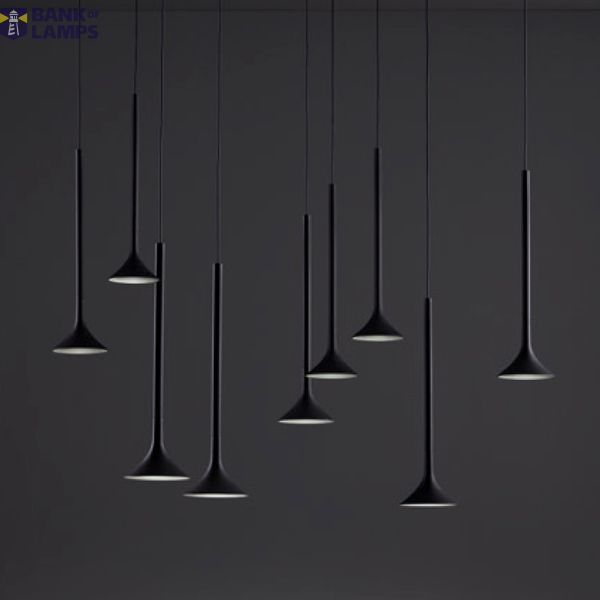 Pendant Alive 9 Bodies LED 61.7W 4431lm 2700K Black image 1