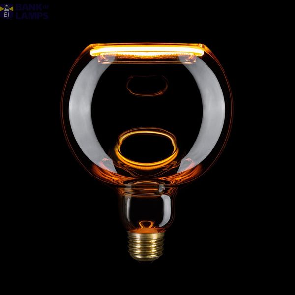 LED Smoky Light Bulb Ghost Line G125 CRI 90 6W 220Lm E27 1900K Dimmable - G15 image 2