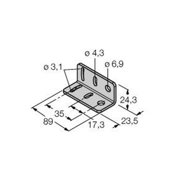 Accessories Mounting Bracket   SMB312B image 1