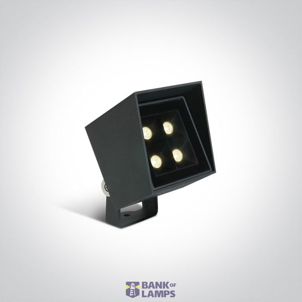 ANTHRACITE 6W WW 30deg IP65 230V image 1
