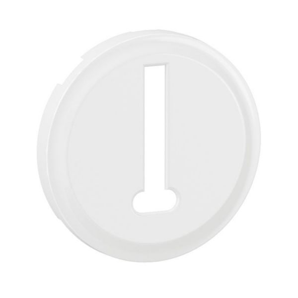 8-pin phone socket hubcap - White image 1