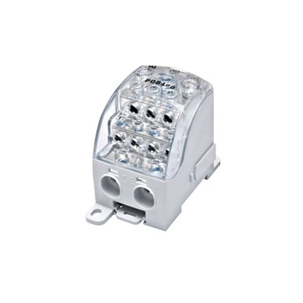 Main branch terminal,1p.,490A, 1x185mmý+ 2x35+ 3x25+ 4x16mmý image 1