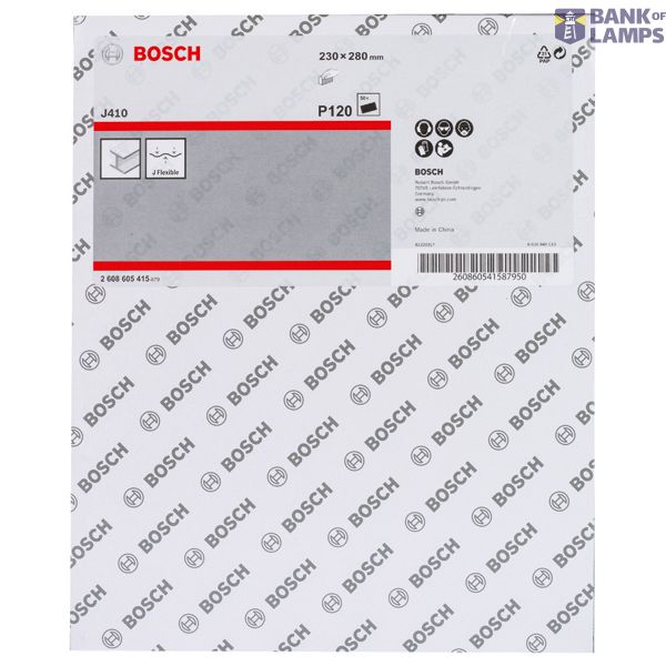 J410 sanding sheet 230 x 280 mm, 120 image 2