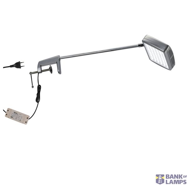 DISPLAY Displayleuchte 13W 1350lm 4000K 230V LED IP65 silver image 1