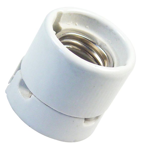 Lamph. E27 Porcelain Dutch type image 1