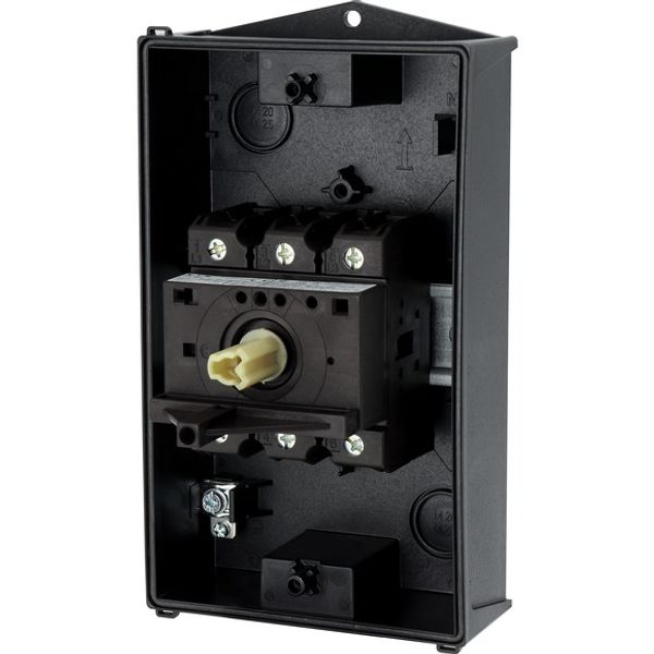 P3-63/I3/SVB-SW On-Off switch, P3, 63 A, surface mounting, 3 pole, STOP function, With image 8