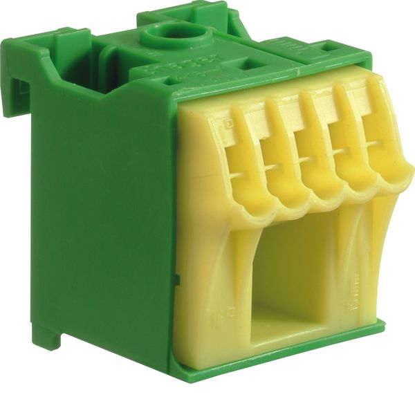 Terminal,QC,PE,6 connect. image 1