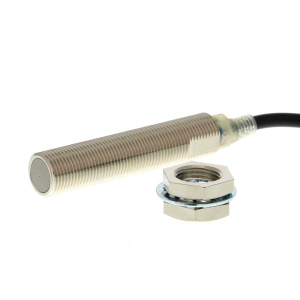 Proximity sensor, long body, M12, shielded, 2 mm, NO, AC, 2-wire, 2 m E2E27100E image 1