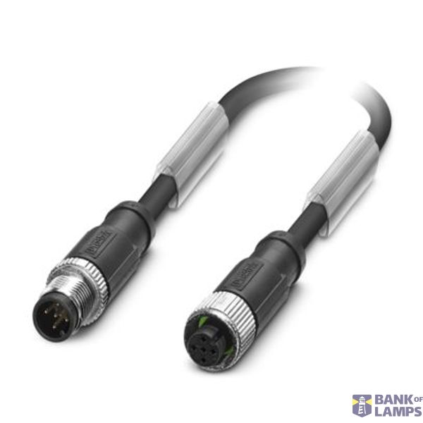 SAC-5P-M12MS/45,0-PUR/M12FS SH - Sensor/actuator cable image 1