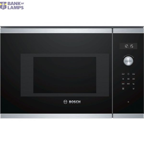 Bosch | Microwave Oven | BFL524MS0 | Built-in | 20 L | 800 W | Black image 1