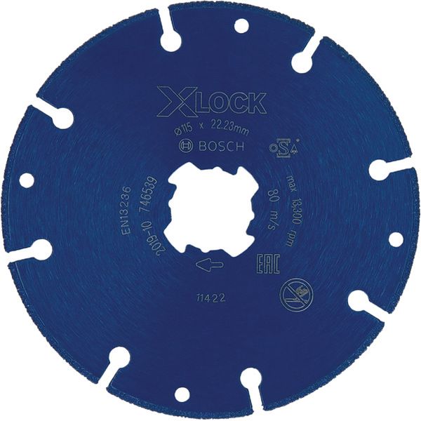 EXPERT Diamond Metal Wheel X-LOCK Cutting Disc 115 x 22.23 mm image 1