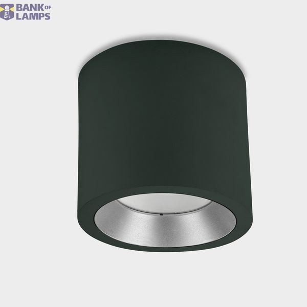 Ceiling fixture IP66 COSMOS LED 23W LED warm-white 3000K ON-OFF Fir green 2061lm image 1