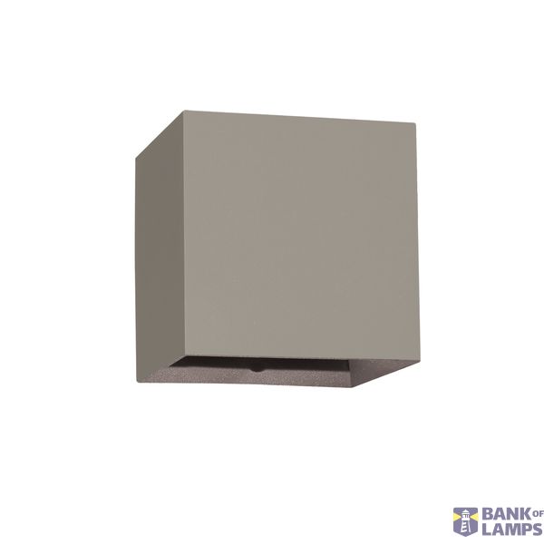 WHITE WALL 2x3W WW IP54 DARK LIGHT 100-240V image 1