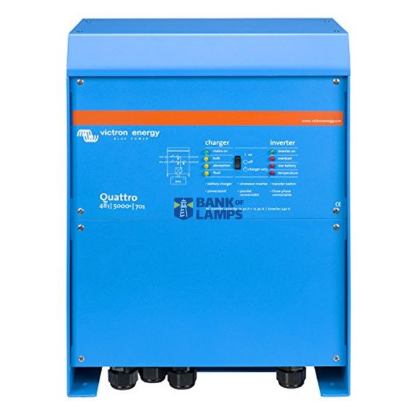 Victron Energy Power inverter / charger Quattro 48/5000/70-100/100 120V VE.Bus image 1
