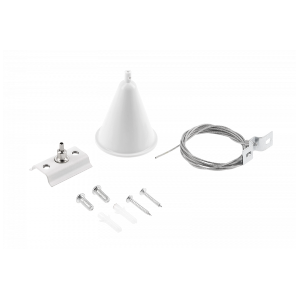 Suspension mounting kit for 1-phase system, white image 1