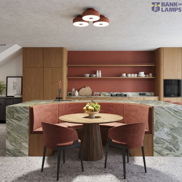 Ceiling lamp OMIQ red ochre image 12