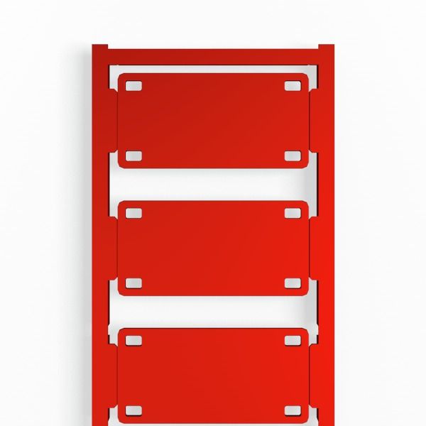 SlimFix X, Conductor and cable markers, 7 - 40 mm, 60 x 30 mm, red image 1