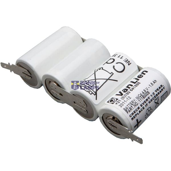 11190048V BATT-SET 4.8V-1.5AH VTCS 1500 image 1