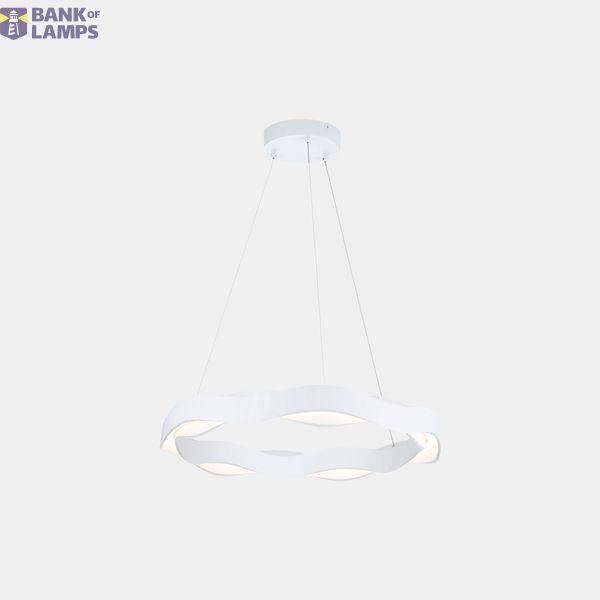 Pendant Hello Ø600 LED 24.3W 1341lm 2700K White image 1