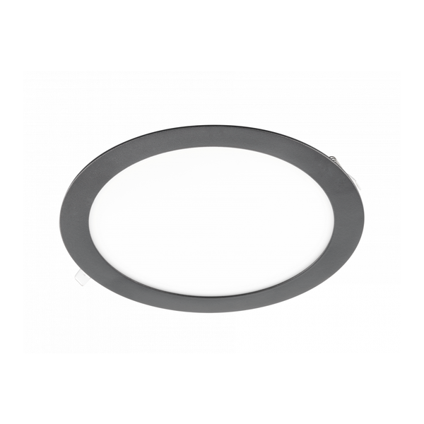 LED luminaire ORIS PLUS, 19 W, 1520 lm, IP20, AC220-240V, 50/60 Hz, 120°, 3000K, recessed, black image 1