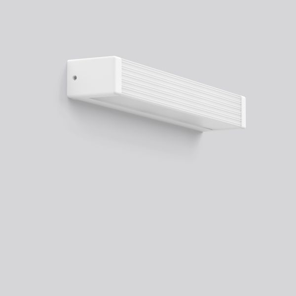 R40, white, on/off Linear light fittings, L 457 B 55 H 80, Opal glass image 2