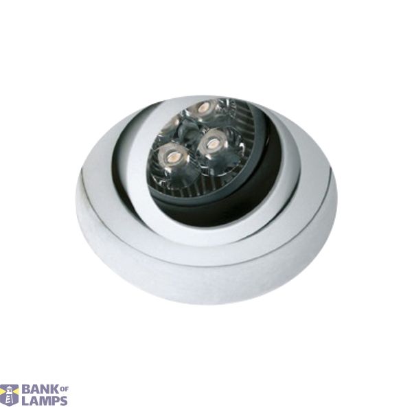 WHITE GU10 10W TRIMLESS DARK LIGHT ADJUSTABLE image 1