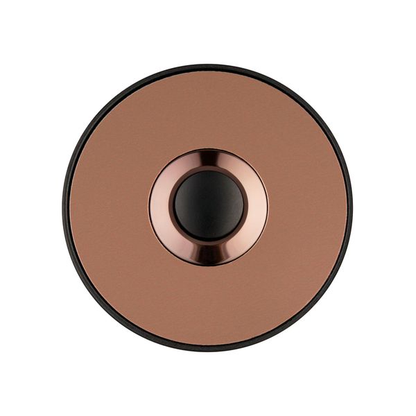 Ring button round Piccolo cerchio sw copper image 1