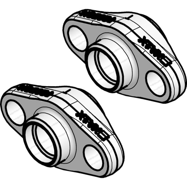 WELDED FLANGE SET STAINLESS STEEL image 1