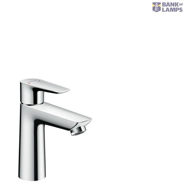 Talis E 110 sink mixer with pop-up, chrome image 1