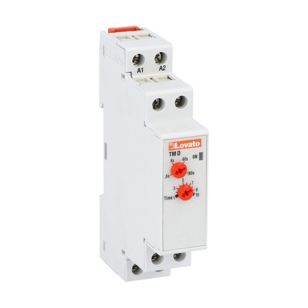 Off delay time relay, multiscale, multivoltage, modular version, 24...240VAC/DC image 1
