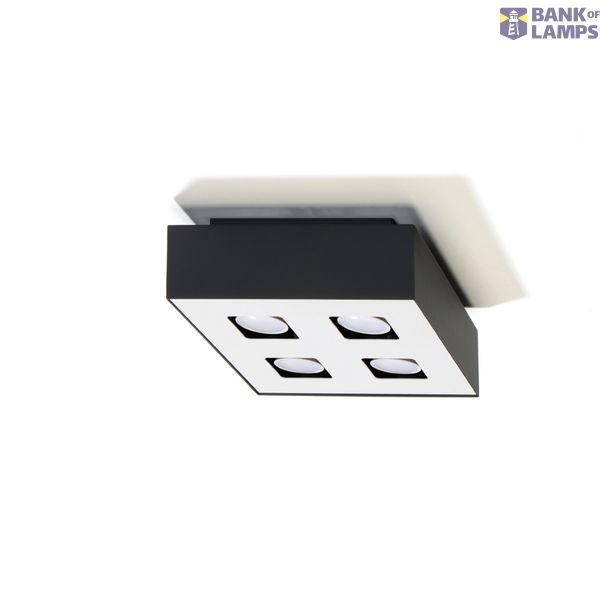 SPOT MONO 4 BLACK GU10 4X40W IP20 image 4
