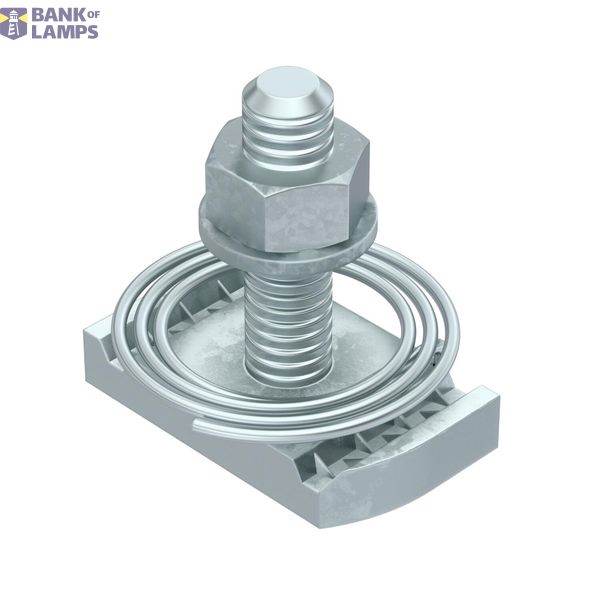 MS41HBF M8x30 ZL hammer head screw with spring for profile rail MS4121/4141 image 1